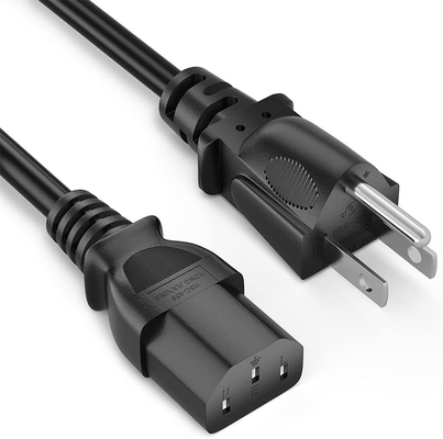 JST Connector 3 Prong TV Cord ISO 14000 PC مادة كوبر مقاومة للحريق