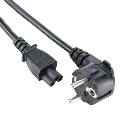 جودة  EU VDE Power Cord Black Home Appliance Laptop Extension Cable مصنع