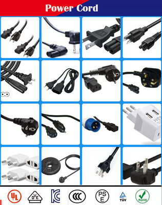 جودة  Argentina SAA Power Cord IEC Female BS Male For Computer Laptop مصنع