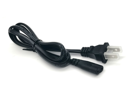 2Pin UL Power Cord Canada AC Power Cord تمديد الحبل للأدوات الطبية