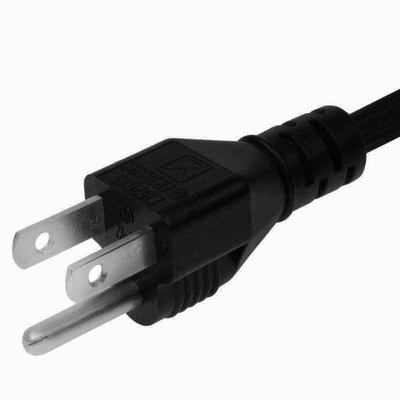 إلكترونيات UL Power Cord IEC C13 موصلات 125V 10A PVC النحاس النقي